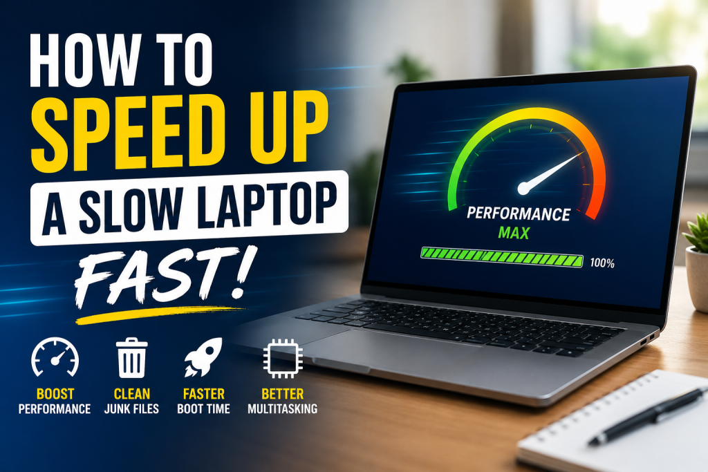 How to Speed Up a Slow Laptop